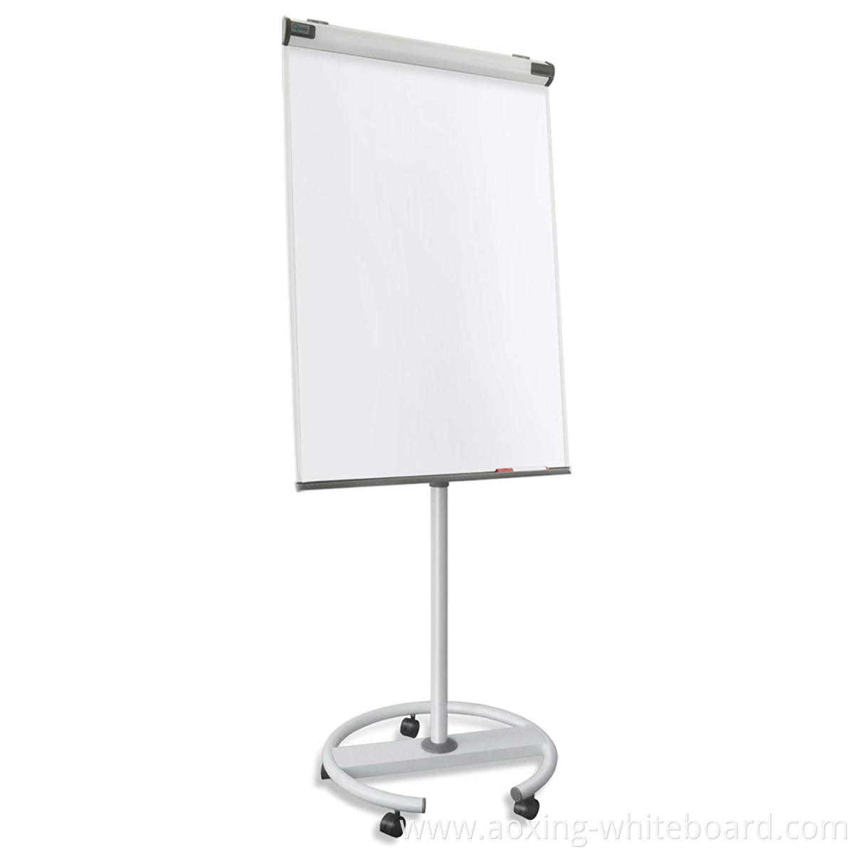 Flipchart Professional with Casters Frame with | Mobile and Versatile Folding Paper Holder Adjustable